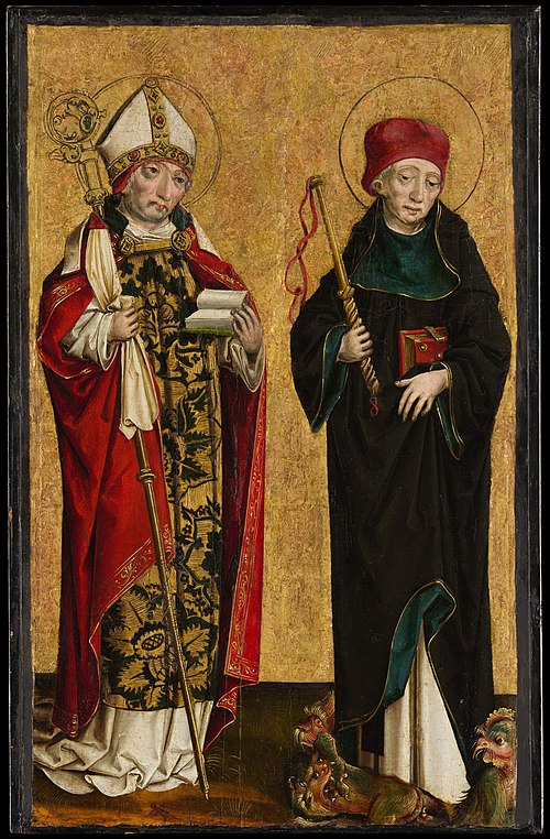 Saint Adalbert and Saint Procopius, 1490, Master of Eggenburg