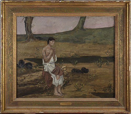 The Prodigal Son, 1879, Pierre Puvis de Chavannes