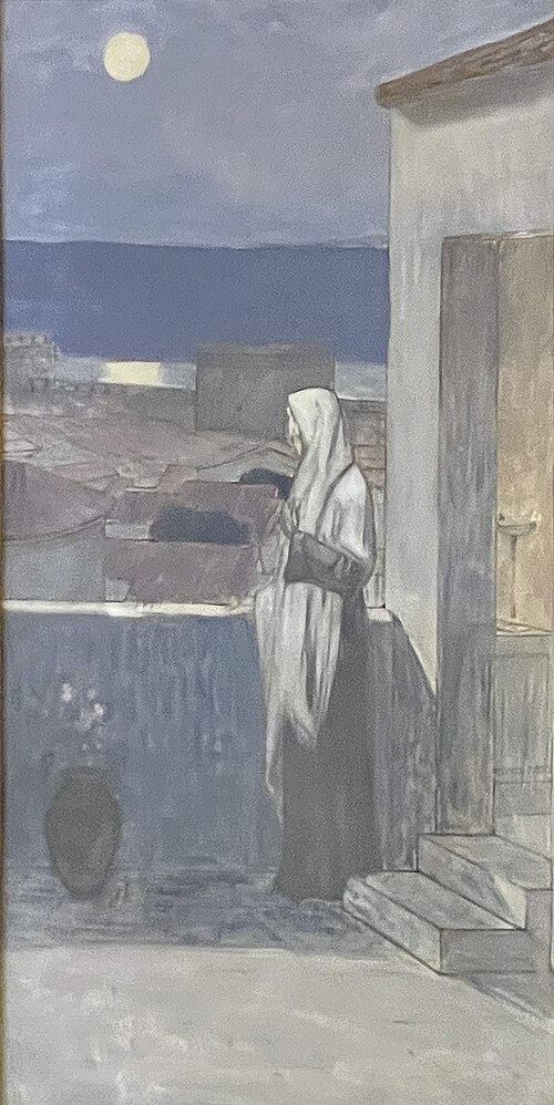 Sainte Geneviève veillant sur Paris, 1897, Pierre Puvis de Chavannes