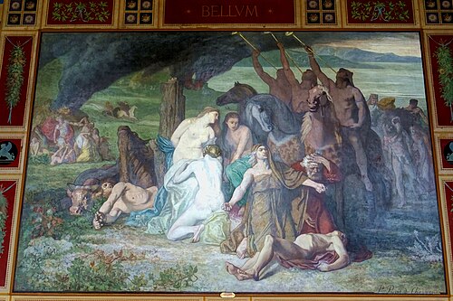 Bellum, 1868, Pierre Puvis de Chavannes