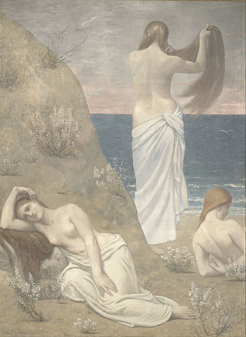 Jeunes Filles au bord de la mer, 1879, Pierre Puvis de Chavannes