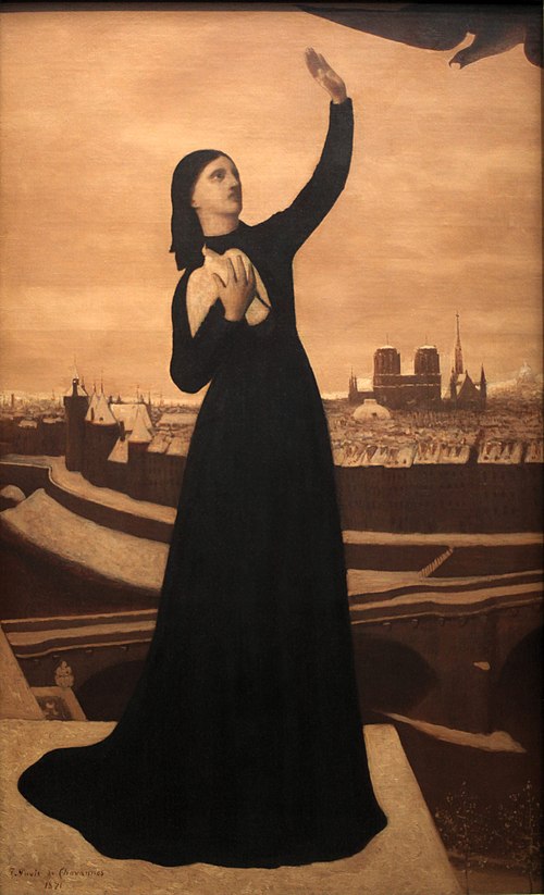 Le Pigeon, 1871, Pierre Puvis de Chavannes