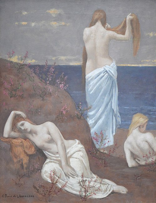 Jeunes Filles au bord de la mer, 1879, Pierre Puvis de Chavannes