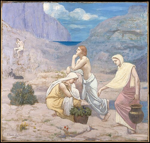 Le Chant du berger, 1891, Pierre Puvis de Chavannes