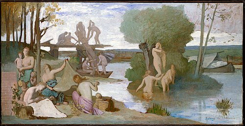 The River, 1864, Pierre Puvis de Chavannes