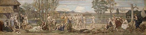 Ludus pro patria, 1883, Pierre Puvis de Chavannes