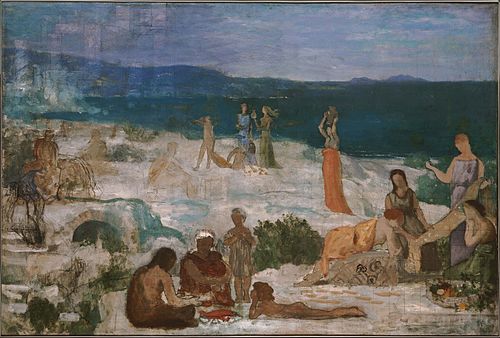 Massilia, Greek Colony, 1868, Pierre Puvis de Chavannes