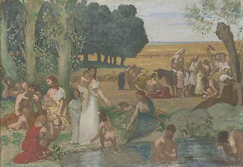 Summer, 1870, Pierre Puvis de Chavannes