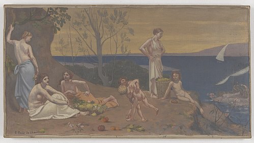 Le doux pays, 1882, Pierre Puvis de Chavannes
