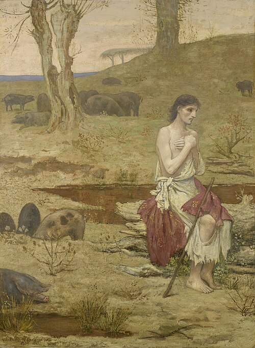 The Prodigal Son, 1879, Pierre Puvis de Chavannes