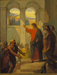 Christ Healing the Paralytic, 1856, Pierre Puvis de Chavannes