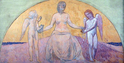 Charity: A Sketch, 1891, Pierre Puvis de Chavannes
