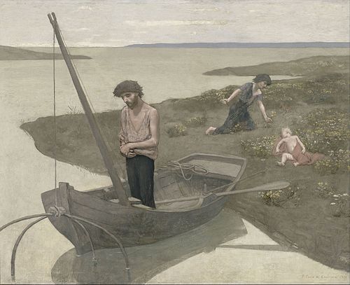 The Poor Fisherman, 1881, Pierre Puvis de Chavannes
