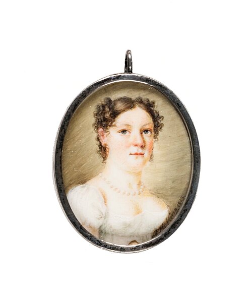 Unknown woman, 1813, Salomon Hofling