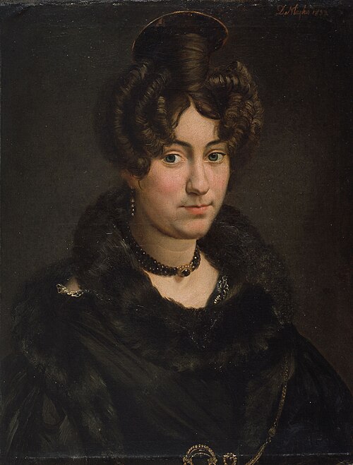 Portrait of Virginie Parez, 1832, Séraphin De Vliegher