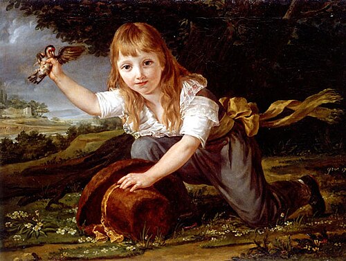 Portrait de Paulin des Hours (1788-1878), 1793, Antoine-Jean Gros