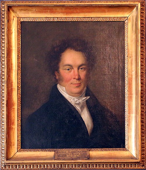 ritratto di luigi lablache, , Antoine-Jean Gros