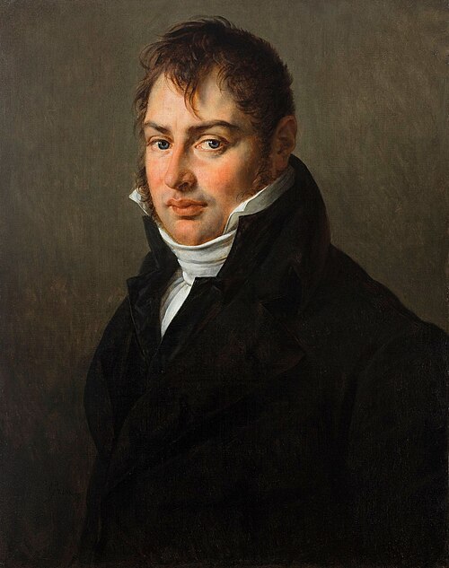 Portrait présumé de Jean Vasserot, 1850, Antoine-Jean Gros