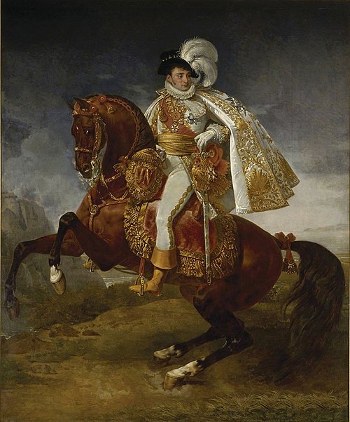 Portrait équestre de Jérôme Bonaparte, 1808, Antoine-Jean Gros