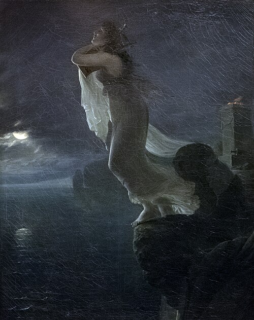 Sapho à Leucate, 1801, Antoine-Jean Gros