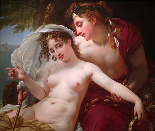 Bacchus and Ariadne, 1820, Antoine-Jean Gros