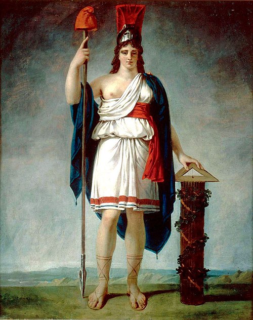 Figure allégorique de la République, 1794, Antoine-Jean Gros