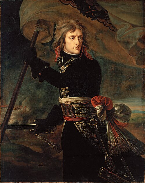 Bonaparte sur le pont d'Arcole, 1796, Antoine-Jean Gros