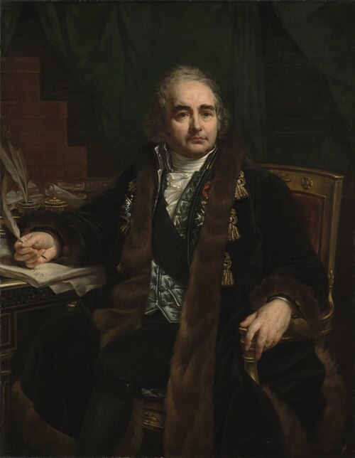 Portrait of Count Jean-Antoine Chaptal, 1824, Antoine-Jean Gros