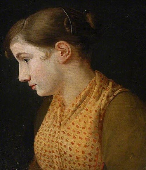 Head of a Young Girl, , Antoine-Jean Gros