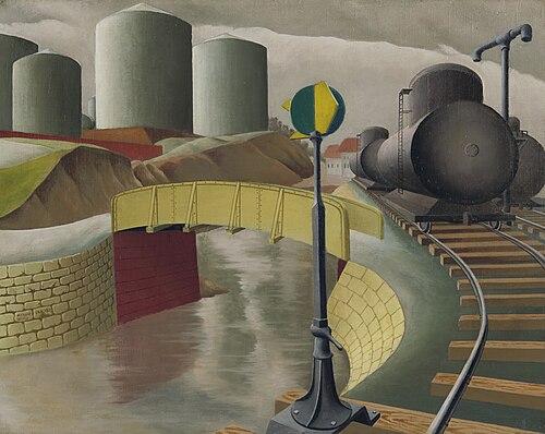 American Landscape No. 3, 1931, Arnold Wiltz
