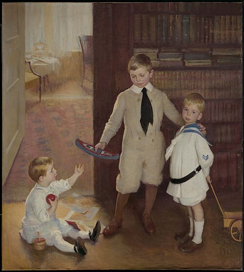Sam, Lewis and Ward, 1912, Marie Danforth Page