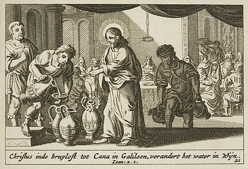 The Wedding at Cana, 1750, Simon van Brussel