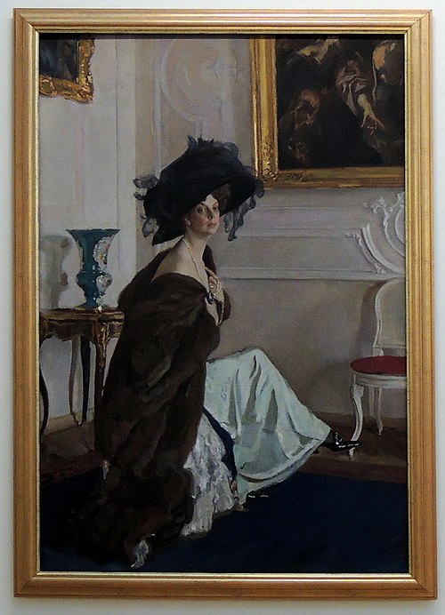 Portrait of Princess Olga Orlova, , Valentin Serov