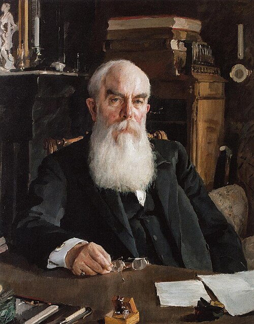 Porträt des A.I. Abrikosov, 1895, Valentin Serov