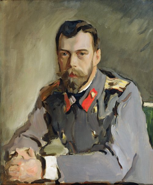 Portrait of Nicholas II, 1900, Valentin Serov