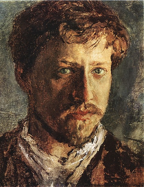 Autoportrait, 1880, Valentin Serov
