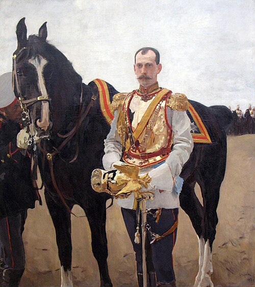 Portrait of Grand Duke Pavel Aleksandrovich, 1897, Valentin Serov