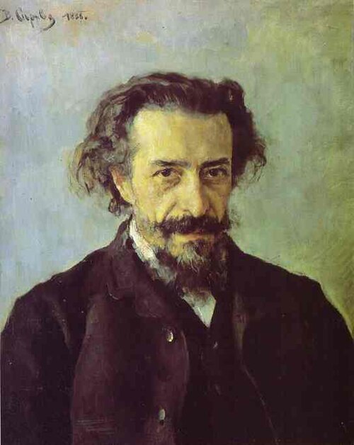 Portrait of the Composer Pavel Blaramberg, 1888, Valentin Serov