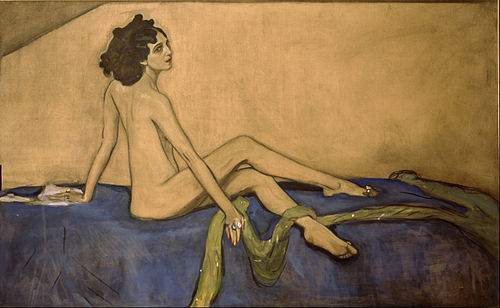 Portrait d'Ida Rubinstein, 1910, Valentin Serov
