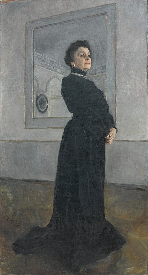 Portrait de Maria Yermolova, 1905, Valentin Serov