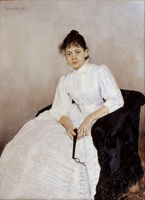 Portrait of Maria F. Jakuntjikova, , Valentin Serov