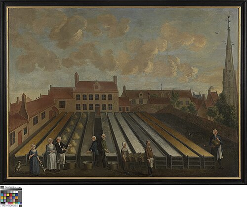 De kaarsenfabriek Verstraete, 1771, J. B. Vanhoutte