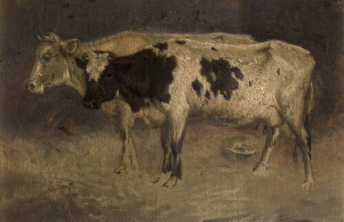 Cows, 1873, André Plumot