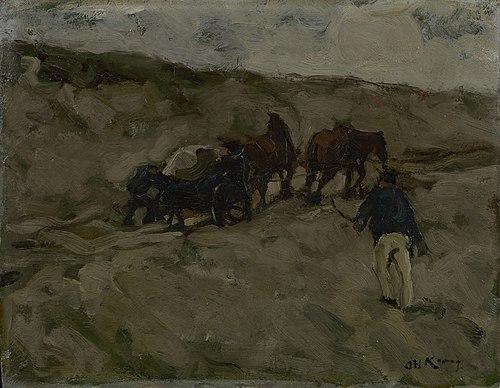 Studie, 1890, Arnold Hendrik Koning