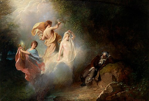 Beethoven's Vision, 1882, Rudolf Hausleithner