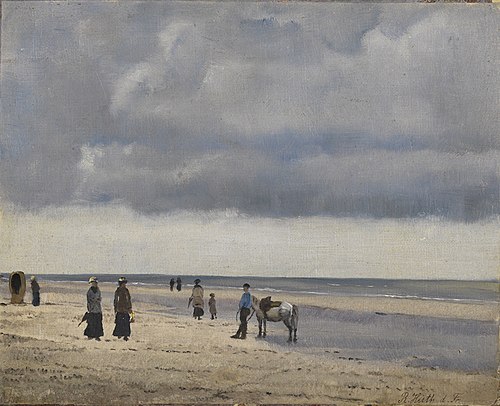 Am Strande, , Rudolf Hirth du Frênes