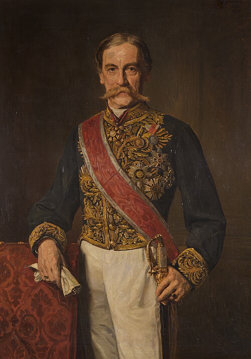 Minister Karl Hohenwart, Graf von Gerlachstein, 1915, Rudolf Konopa