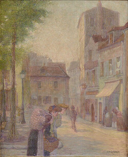 Les lingères place du Tertre, , Rudolf Quittner