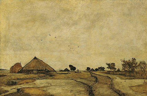 Holländische Landschaft, 1877, Rudolf Ribarz