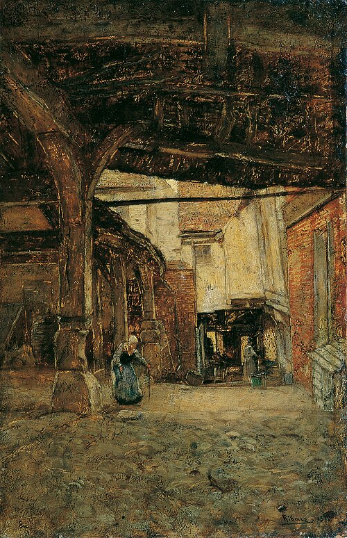 Hof, 1878, Rudolf Ribarz